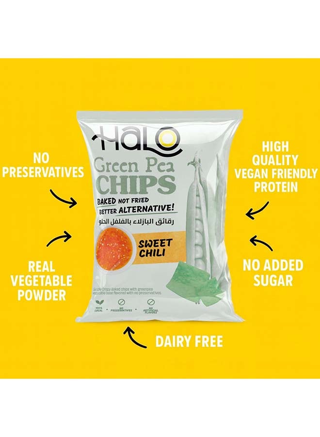 Halo Peas Vegetable Chips Sweet Chili 50g - Image 3