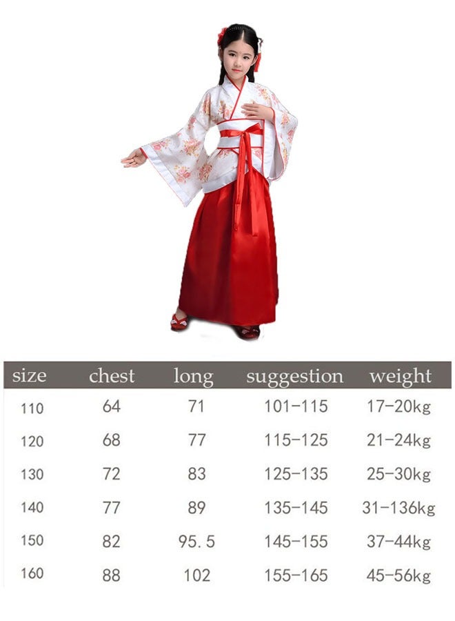 Beauenty New Retro Chinese Hanfu Dress Imitation of Tang and Song Dynasties Girls' Dress - Image 4