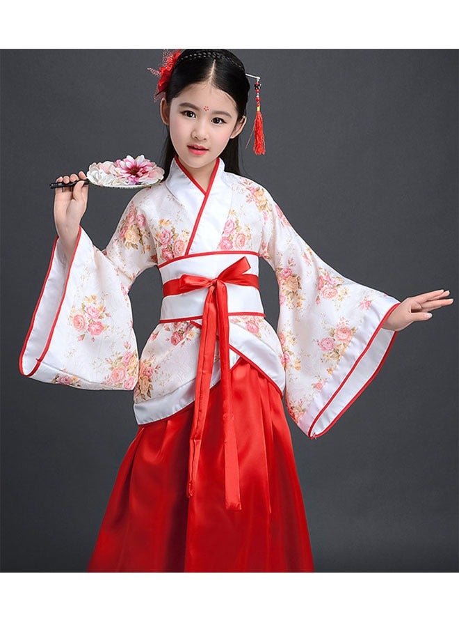 Beauenty New Retro Chinese Hanfu Dress Imitation of Tang and Song Dynasties Girls' Dress - Image 3