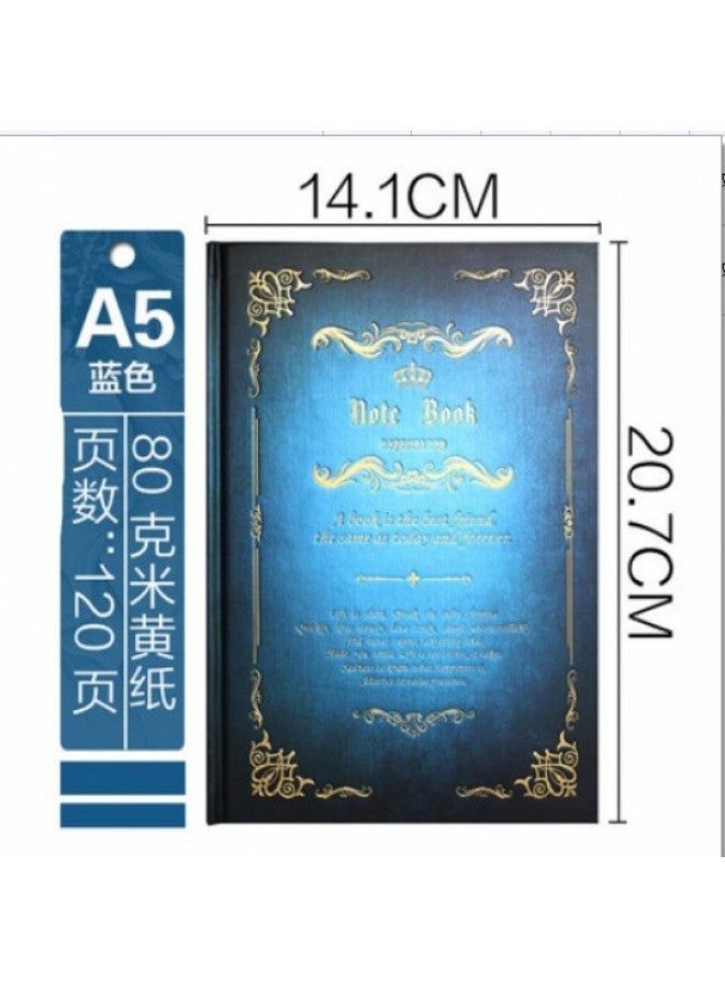 Shen Shi دفتر ملاحظات على الطراز الأوروبي - فن دفاتر الملاحظات، أنيق وبسيط، كلاسيكي، A5، إبداعي، دفتر مشهور على الإنترنت، مثالي لطلاب الجامعات في الفصل الدراسي والقراءة - Image 1