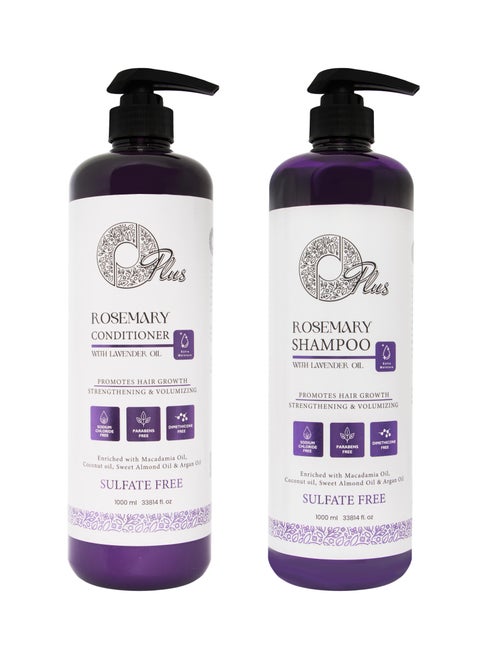 Rosemary and Lavender Shampoo and Conditioner 1000 ML