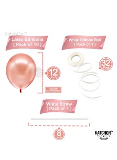 KATCHON Large Balloons Collection Gold Pink 16 Inch Bachelor Party Decorations Bachelor Balloons Bride Balloons Bachelor Party Decorations Bachelor Balloons Bachelor Party Balloons  - Image 3