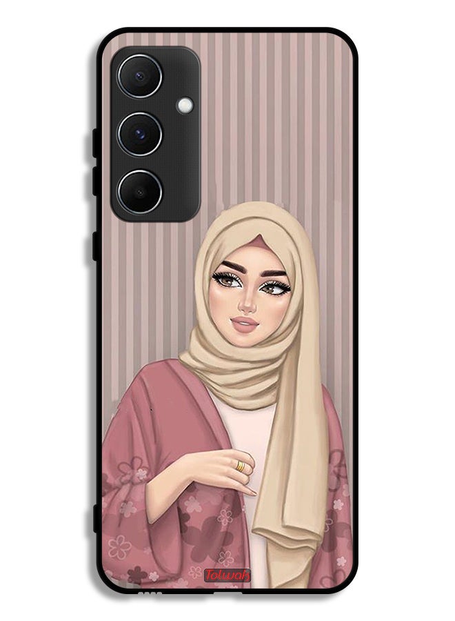 Tolwak Samsung Galaxy A55 5G Protective Case Cover Hijab Girl Art - Image 1