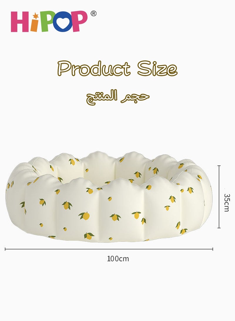 HIPOP Inflatabl Ocean Ball Pit Pool,Children's Playground Pad,100*100cm Tent House for Kid - Image 5