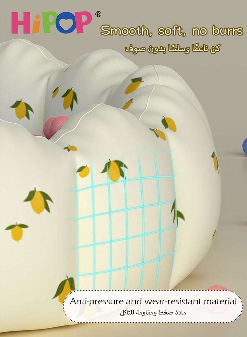 HIPOP Inflatabl Ocean Ball Pit Pool,Children's Playground Pad,100*100cm Tent House for Kid - Image 2