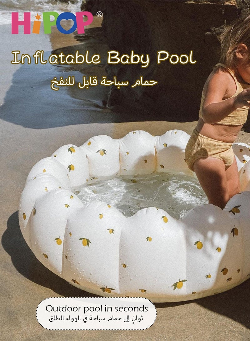 HIPOP Inflatabl Ocean Ball Pit Pool,Children's Playground Pad,100*100cm Tent House for Kid - Image 4