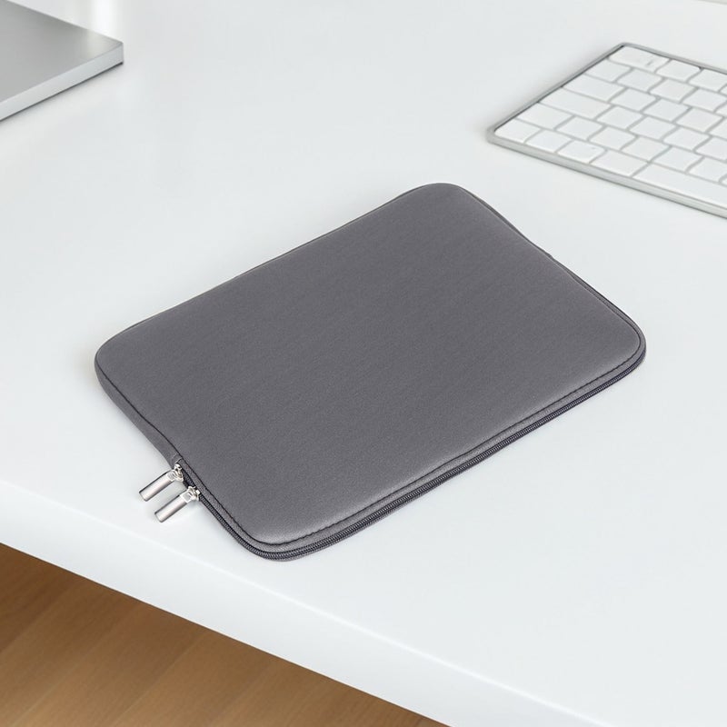4 pcs Laptop Sleeve 13 inch Computer Laptop Sleeve Bag Protective Carrying Case Portable Computer Black and Gray - Image 4