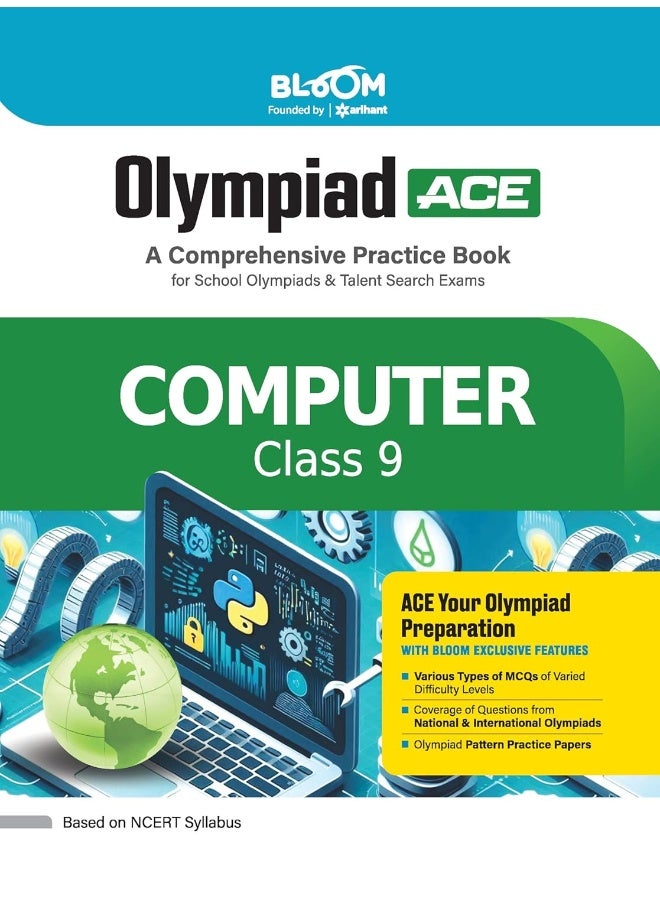 Arihant Bloom Olympiad Ace Computer Class 9 | A Comprehensive Practice Book for School Olympiads & Talent Search Exams | For 2025 Exam  - Image 1