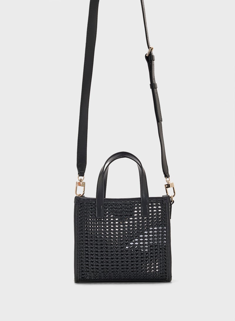 GUESS BRIGITTA MINI 2 IN 1 TOTE  - Image 3