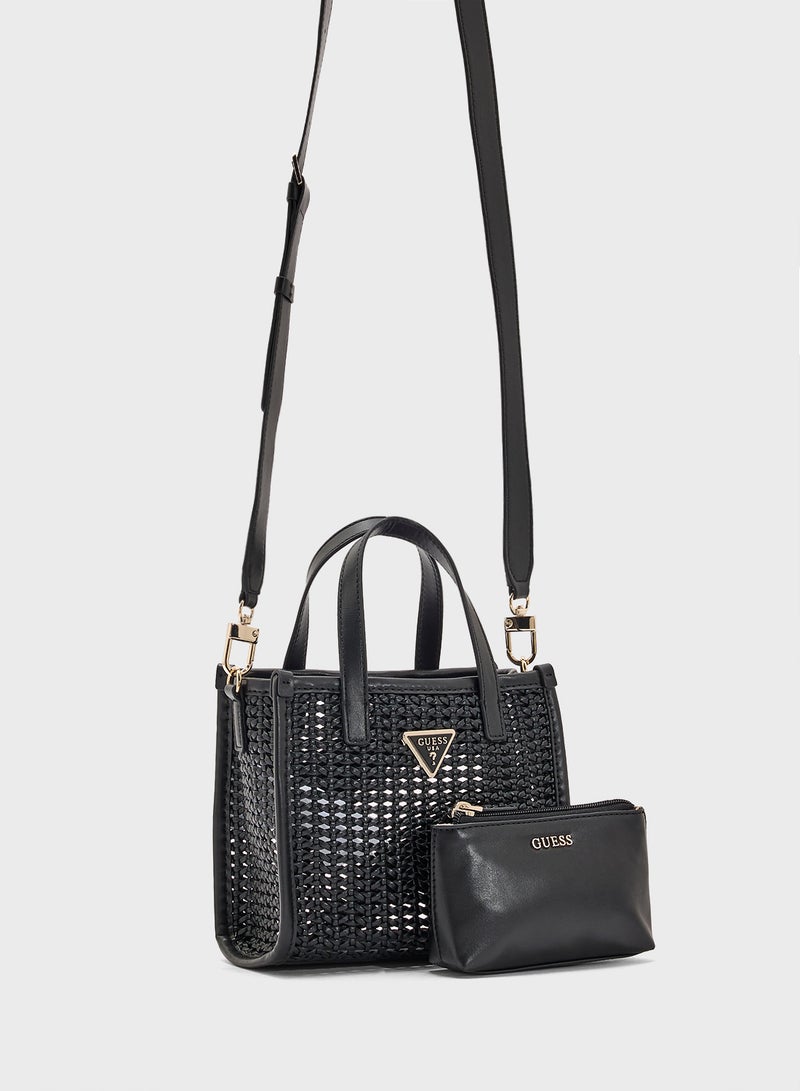 GUESS BRIGITTA MINI 2 IN 1 TOTE  - Image 5