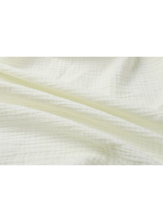 Onacosht Muslin Bassinet Sheets 35" X 20" Compatiable with AMKE 3 in 1 Bassinets, MiClassic, Uiuwoo, Foalom, YADAQE, Milliard and TCBunny Bassinet, 100% Cotton Breathable and Soft 2 Pack, Fog and Beige - Image 3