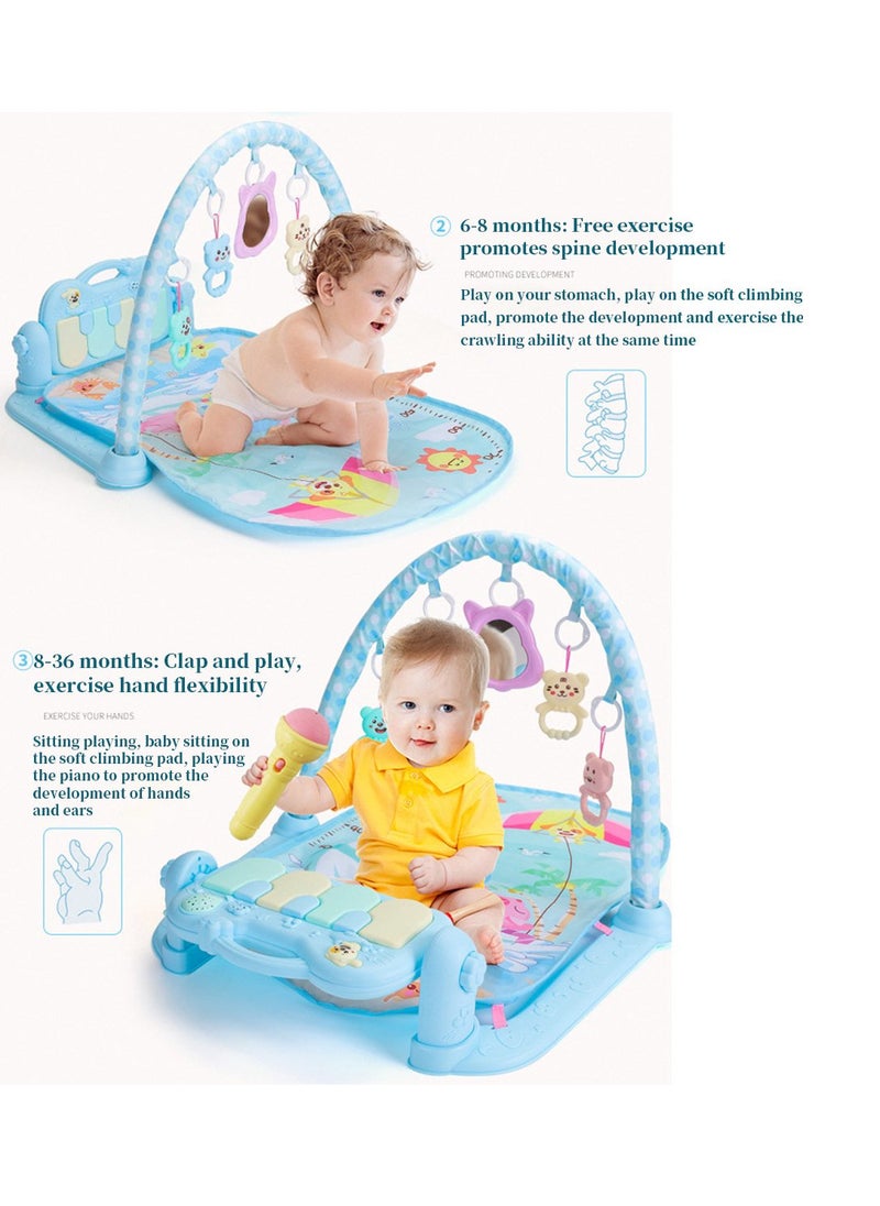 MUMS PLANET - Baby Piano Play Mat , Montessori musical toys for children, educational toys for children, a valuable gift for children - Image 1