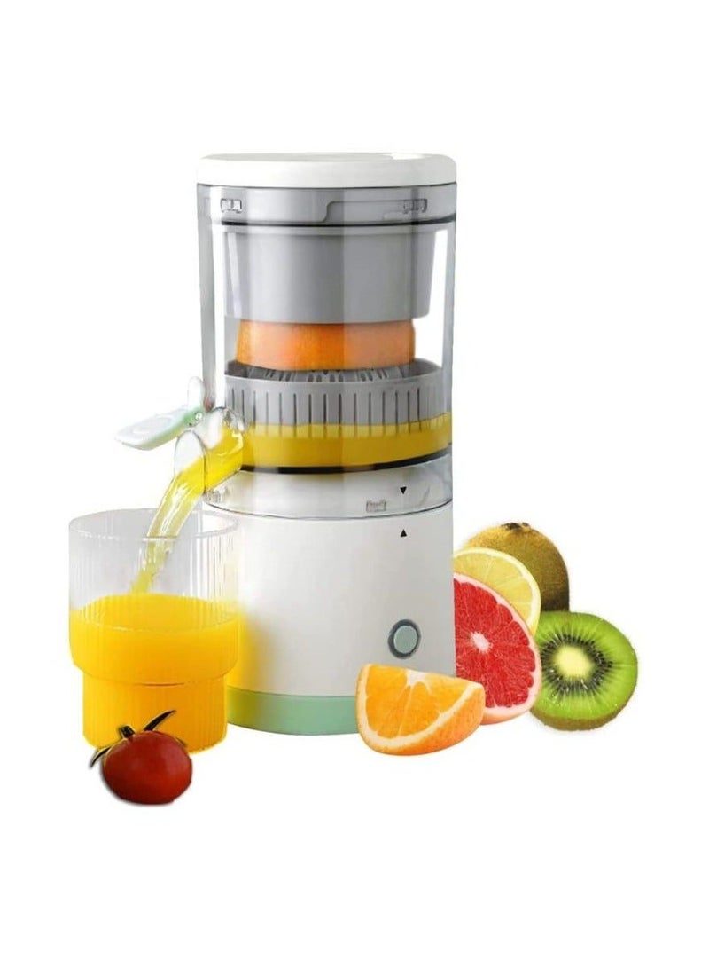 Denx DX-1721 Electric Citrus Juicer 45W | Rechargeable & Portable | Wireless USB Juicer | Automatic Orange & Lemon Squeezer for Home & Travel | White & Green - Image 5