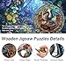 WOODBESTS Wooden Puzzles for Adults 505 Piece XL 173x173 Dragons Library Wood Puzzle Adult Unique Wooden Animal Jigsaw Puzzles Family Game and Birthday Gifts for Friend - Image 4