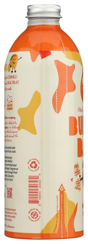Pacha Soap Co PACHA SOAP Kids Orange Mango Bubble Bath 16 FZ - Image 3