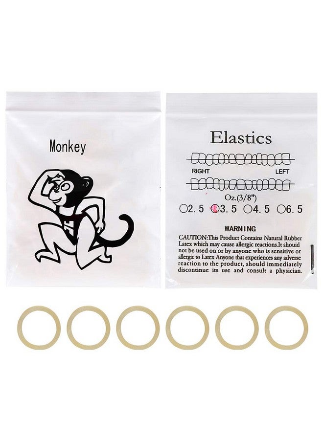 Angzhili Dental Orthodontic Rubber Bands Orthodontic Elastic Orthodontic Supply (38 3.5 Oz) - Image 1