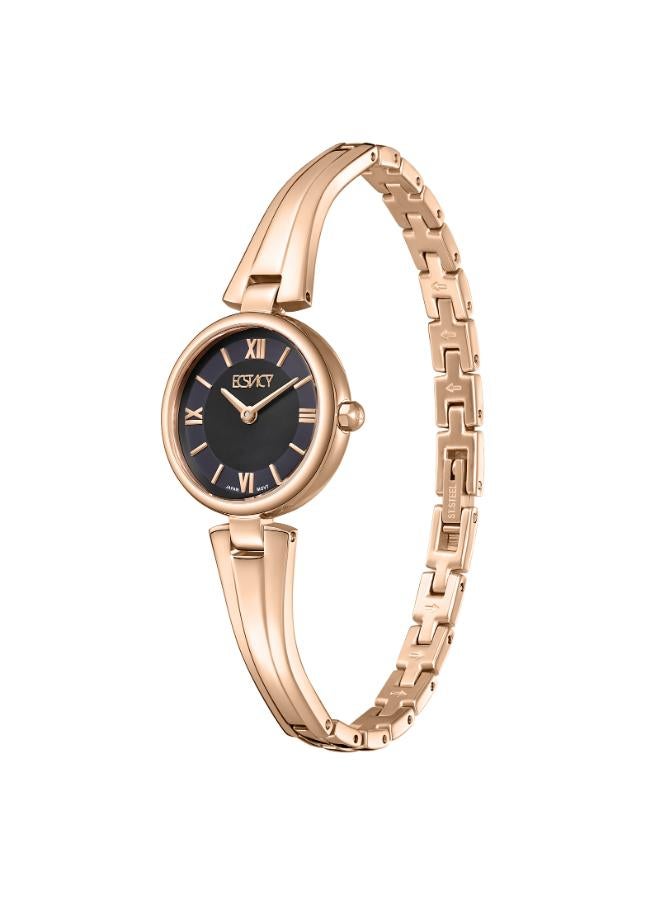 ECSTACY Women's Stainless Steel Analog Watch E25509-RBKMB - 24mm mm - Image 2