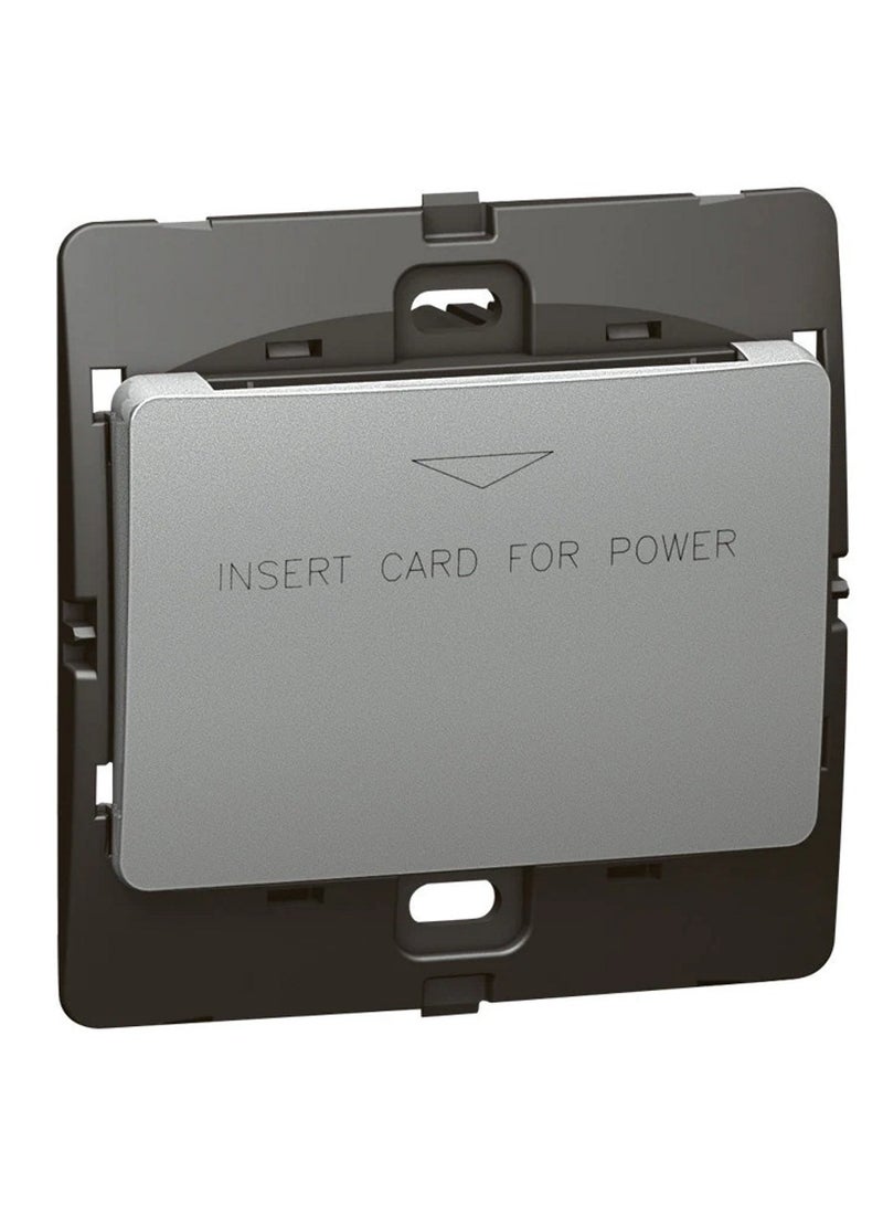 RACO Key card switch for hotel Mallia time delay 30s silver - Image 1