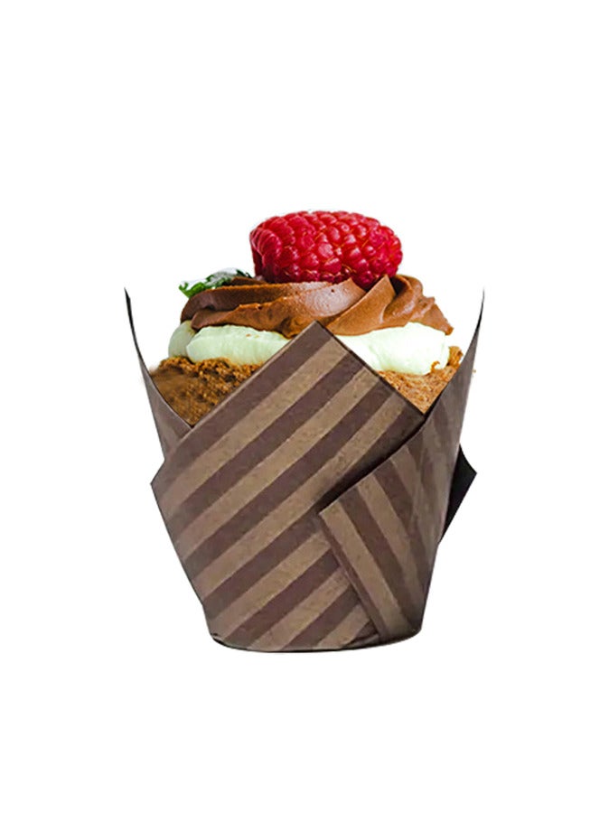 50-Piece Cake Cup Liners Greaseproof paper baking cupcake Muffin liners - Image 2