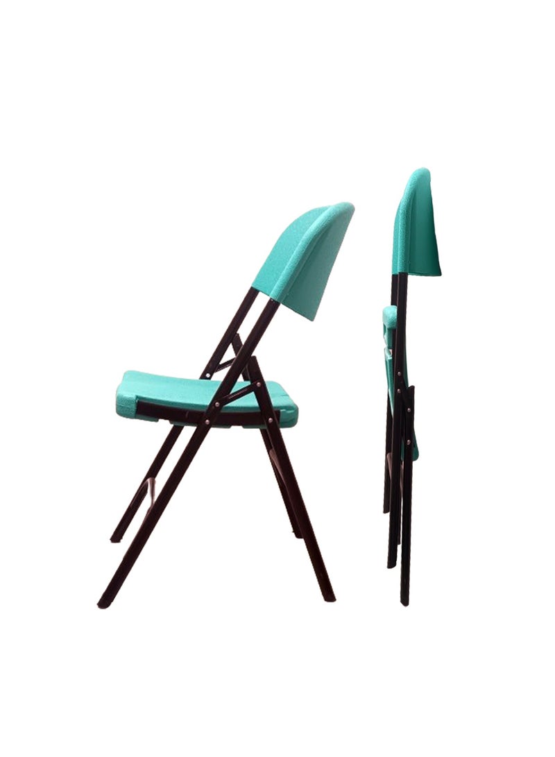 SunBoat Commerce 2 Pieces Pack Portable folding chairs ‎- mint green color - Image 1