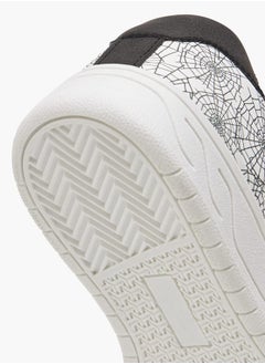 MARVEL Boys Marvel Spider-Man Print Sneakers with Hook and Loop Closure  - Image 5