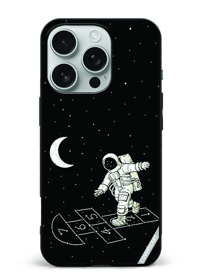 Protective Case Cover For Apple iPhone 16 Pro Aerospace Design Black