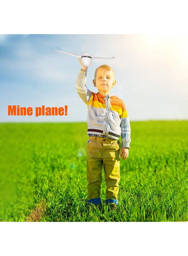 Bootaa Toy Airplanes, 2 Pack 20" Airplane Toys, Outdoor Kids Toys, Large Foam Plane Glider, Outside Toys, Birthday Gifts/Toys For 3 4 5 6 7 8 9 10 Year Old Boys Girls, Outdoor Yard Games For Kids - Image 4