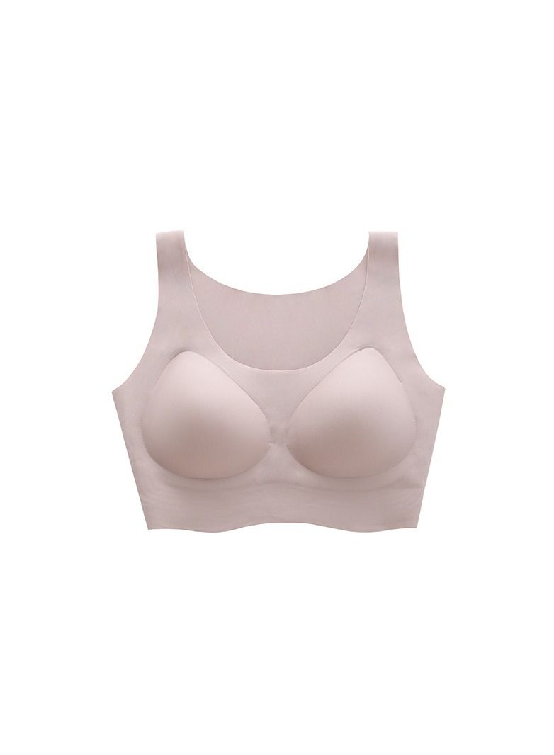 Loquat No Steel Ring Gathering Quick Drying Shock Proof Yoga Sports Bra 
