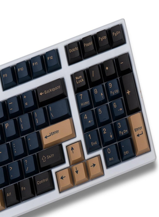 mintcaps Keycaps, 164 Keys Keyboard keycap Blue Samurai Keycaps Set Cherry Profile Custom Keyboard Key caps for Cherry Gateron MX Switches Mechanical Keyboards - Image 2