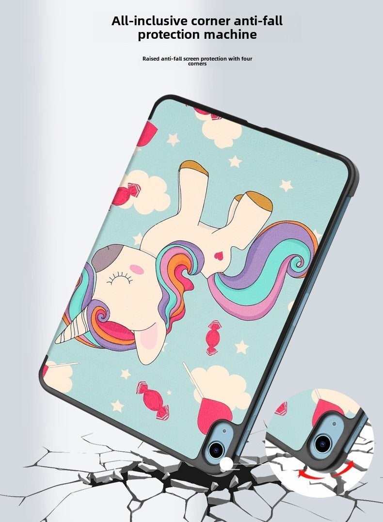 Case For IPad 10(10th Gen) ,10.9 inch 2022 Case Flip Cover with Magnetic Closure Auto Wake/Sleep function having Pencil holder Slot - Image 4