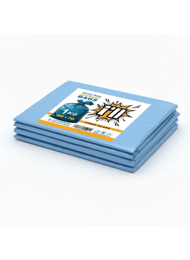 "Premium Quality Garbage Bags – Extra Thick & Heavy Duty – 1 Kg , Strong and Reliable for Home, Office, Restaurants & Commercial Use" - Image 1