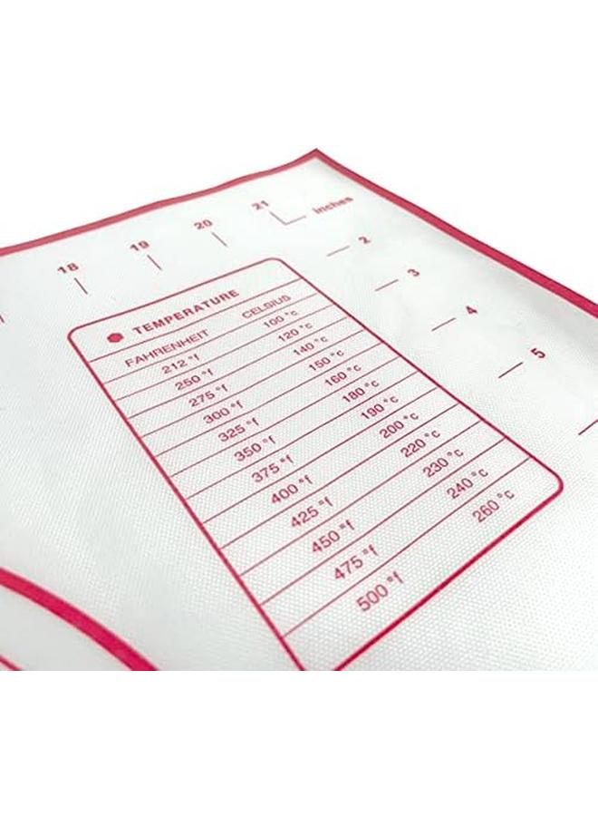 SKY-TOUCH 60X40Cm Non Stick Silicone Baking Mat Kneading Pad Sheet Glass Fiber Rolling Dough Large Size For Cake Macaron Kitchen Tools - Image 2