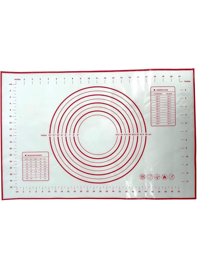 SKY-TOUCH 60X40Cm Non Stick Silicone Baking Mat Kneading Pad Sheet Glass Fiber Rolling Dough Large Size For Cake Macaron Kitchen Tools - Image 1