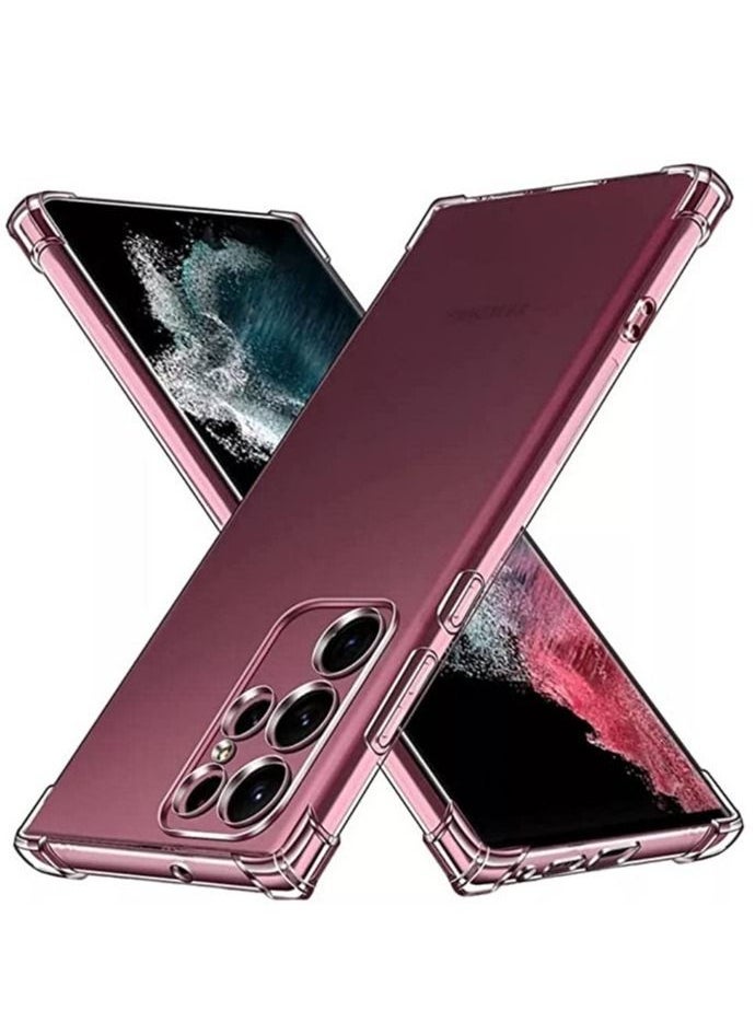 Raxoom Samsung Galaxy S23 Ultra Clear Back Cover Case, Ultra Clear, Best Camera Protection Anti-Slip Grip | Slim & Protective Back Case Cover for Samsung Galaxy S23 Ultra Clear - Image 1