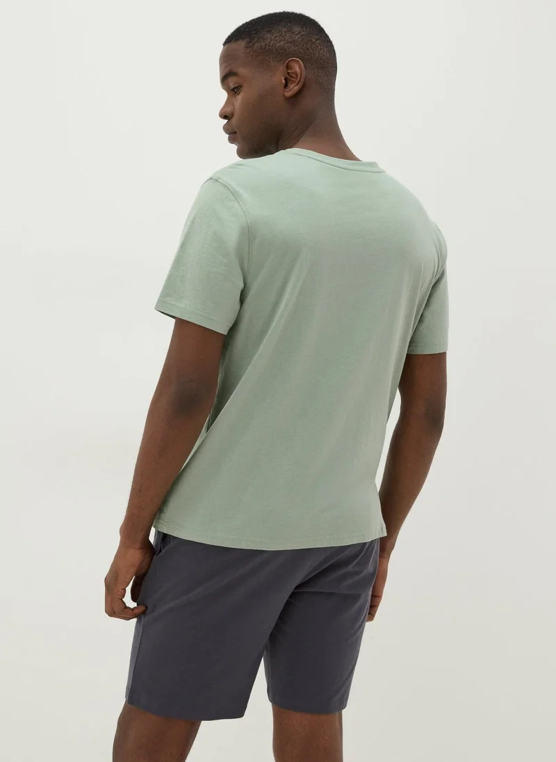 Matalan Green Short Pyjama Set