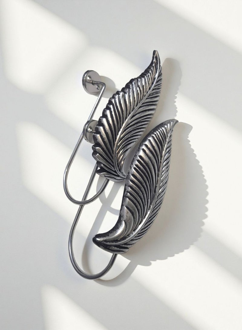 QBAID مساند ستائر عدد 2 – خطافات جدارية لتثبيت الستائر وإضفاء لمسة ديكور أنيقة - Image 5