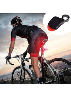 Buffer ® LED Solar Rechargeable Bike Tail Light Solar Bike Light  - Image 2