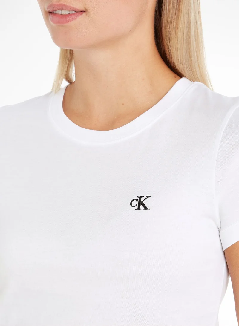 Calvin Klein Jeans Crew Neck Logo T-Shirt