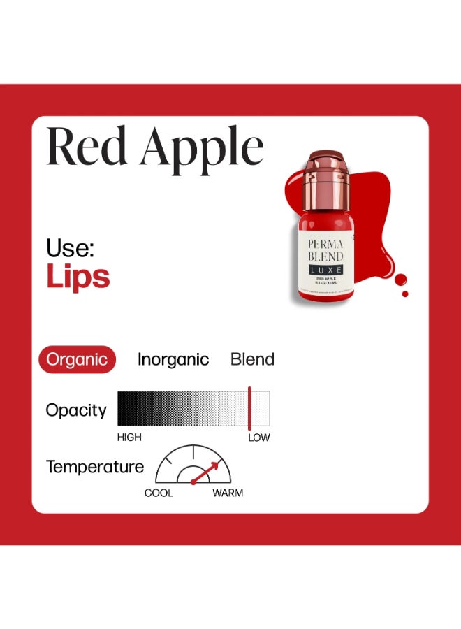 Perma Blend ألوان شفاه فاخرة - تفاح أحمر 15 مل - Image 2