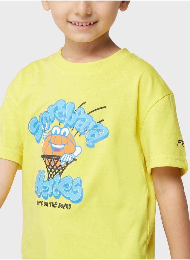 FRWD - Basketball Heros Tee - Image 1