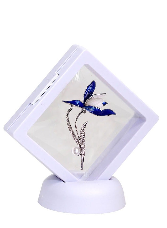 الكريستال بروش زهرة ، الأزياء والمجوهرات والاكسسوارات اللباس - Image 2