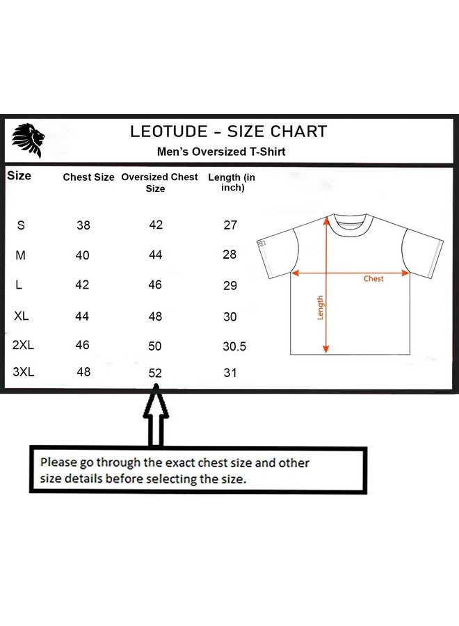 ليوتود تي شيرت رجالي من LEOTUDE مصنوع من مزيج القطن، كبير الحجم، بأكمام نصفية ورقبة دائرية (FS49_Blue_FIRE_P_Blue_S) - Image 4