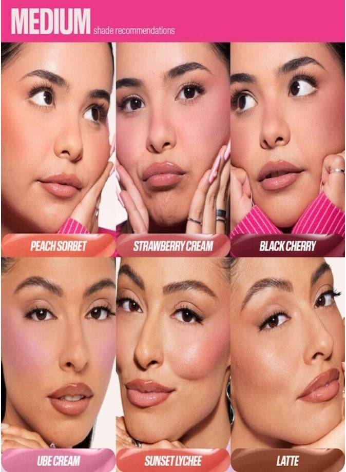 HUDA BB Huda Beauty Soft Glow Liquid Blush 4.5ml | Watermelon Pop – Warm Brick Blush Filter Lightweight Formula - Image 4