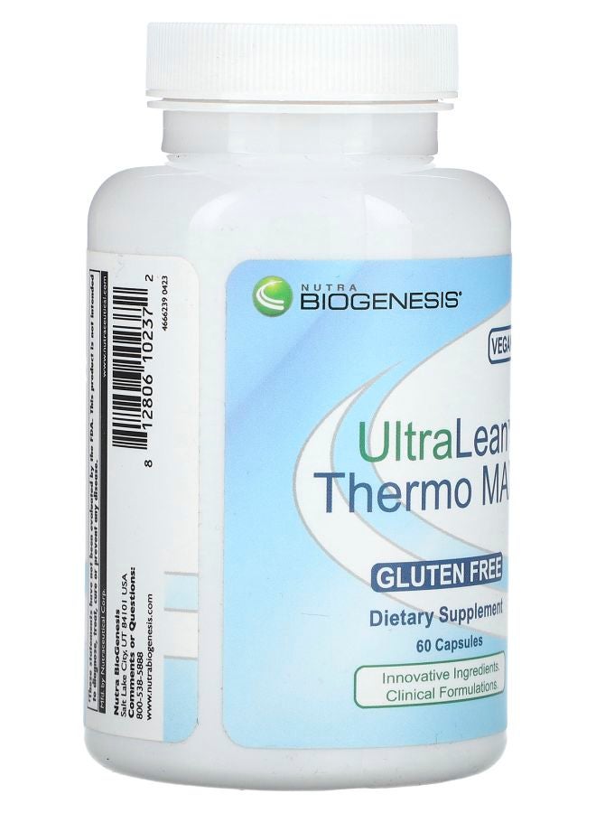 Nutra BioGenesis UltraLean Thermo MAX 60 Capsules - Image 2