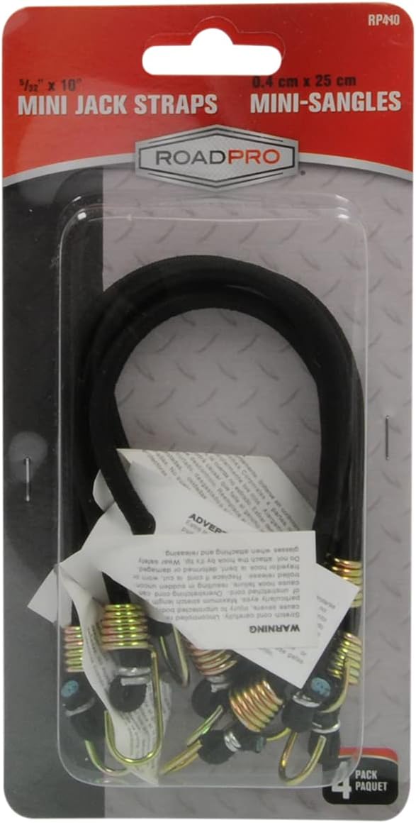 RoadPro RP410 10 Mini Jack Straps  4 per Pack - Image 3