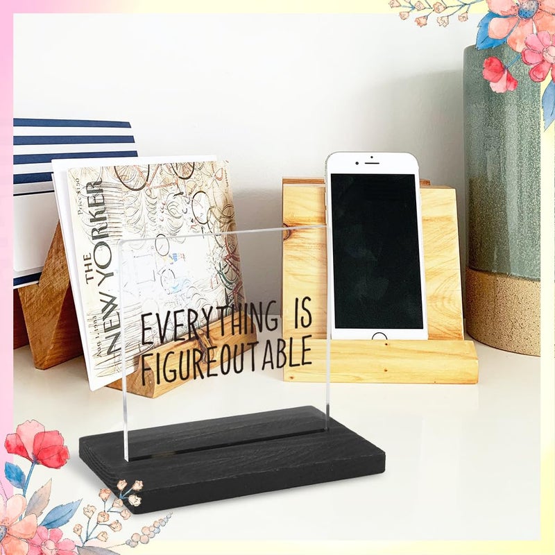 FOUGSTA Motivational Office Desk Decor for Women, Funny Quote for Desk, Boss Gag Gift for Women, Men, Positive Affirmation Gifts for Woman, Men,XXY50 - Image 3