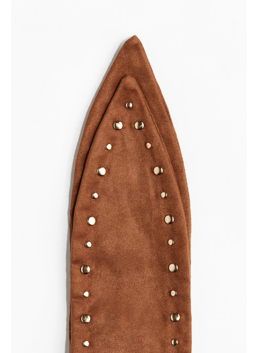 اتش اند ام Studded Scarf