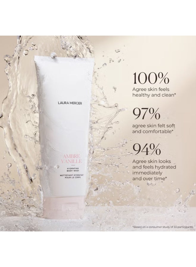 لورا مرسييه غسول الجسم المرطب أمبر فانيل من لورا مارسيه، 200 مل - Image 3