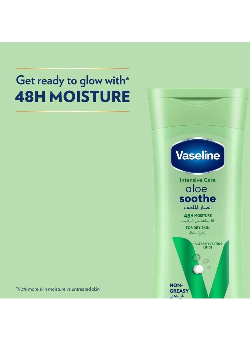 Vaseline Intensive Care Aloe Soothe Body Lotion-200ml - Image 4