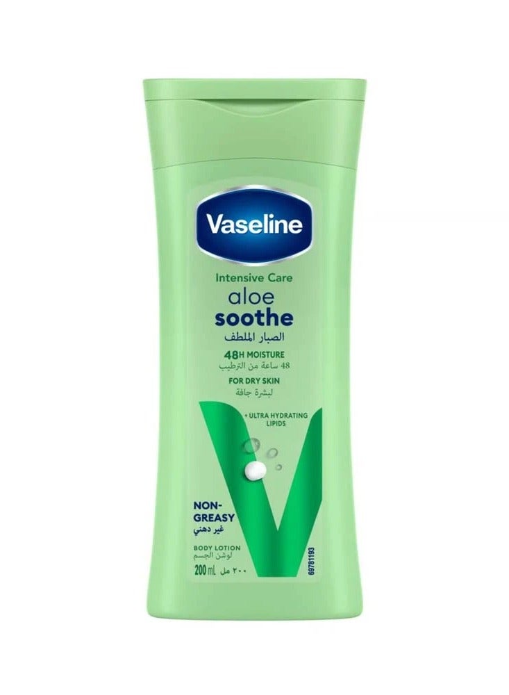 Vaseline Intensive Care Aloe Soothe Body Lotion-200ml - Image 1